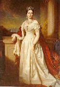 Georg Friedrich Kersting Queen Pauline of Werttemberg oil